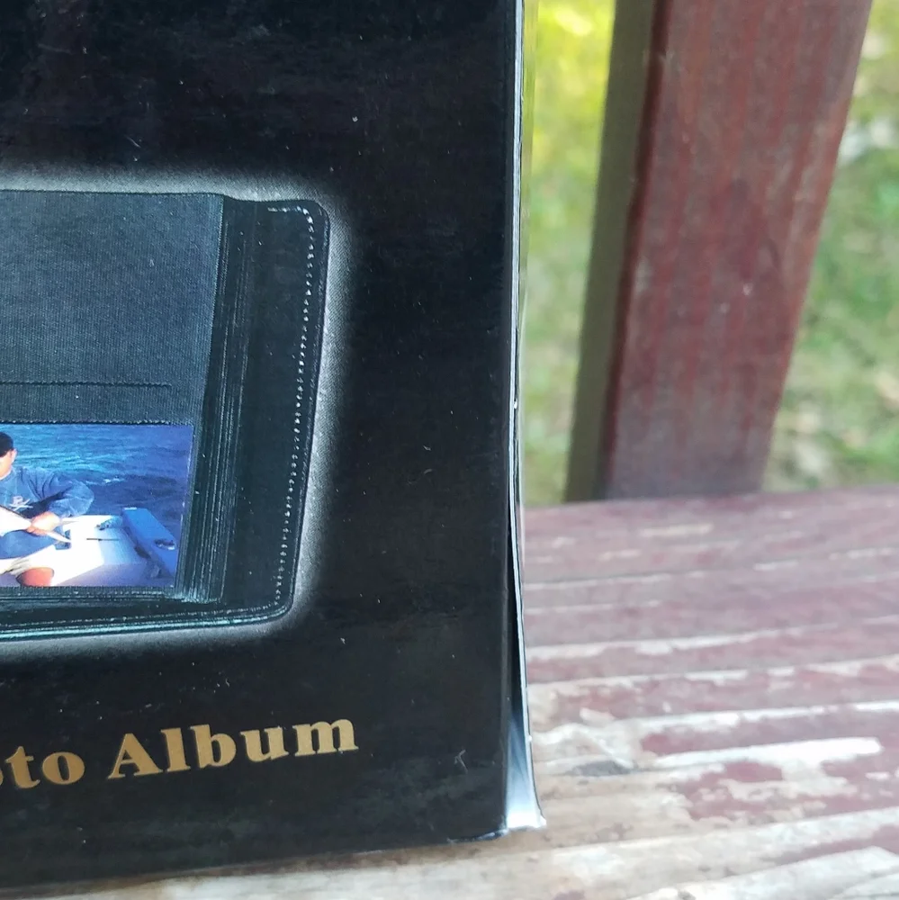 Winchester Photo Album Genuine Leather - BLACK